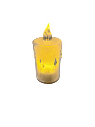 Mum Ledli Tealight Kristal Model 8 Cm - 3