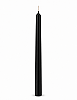 Mum Şamdan Mat 25 cm Siyah - 1