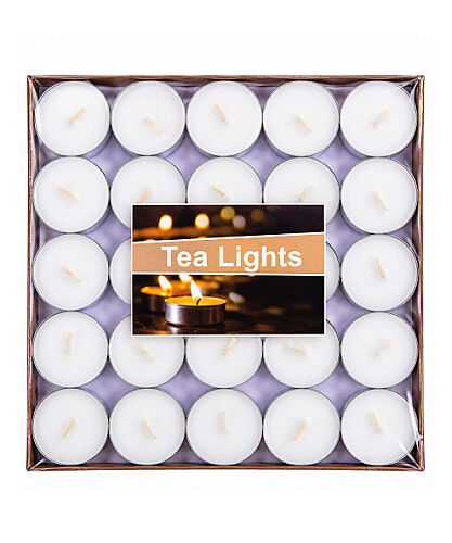 Mum Tealight 10 Gram Beyaz 50 Parça - 