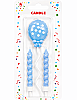 Mum Uçan Balon 3'lü Makaron Mavi - 3