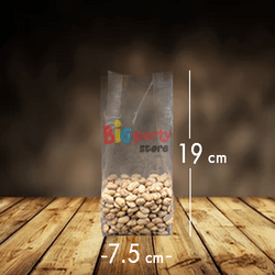 Oturan Şeffaf OPP Poşet 7.5x21x5 100 Parça - 1