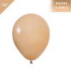 Pastel Lateks Balon 12 İnç 8 Parça Ten Rengi - 1