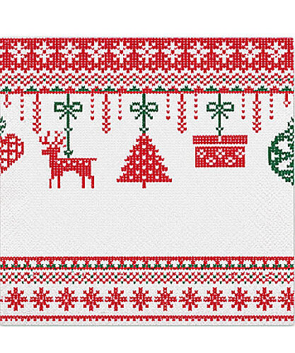 Kağıt Peçete Noel Temalı 20'li - 