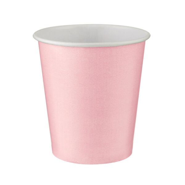 Karton Bardak Pembe 8 Parça - 
