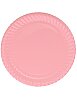 Karton Tabak Pembe 23 Cm 8 Parça - 1