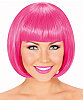 Peruk Saç Kısa Küt Model 25 Cm Pembe - 1