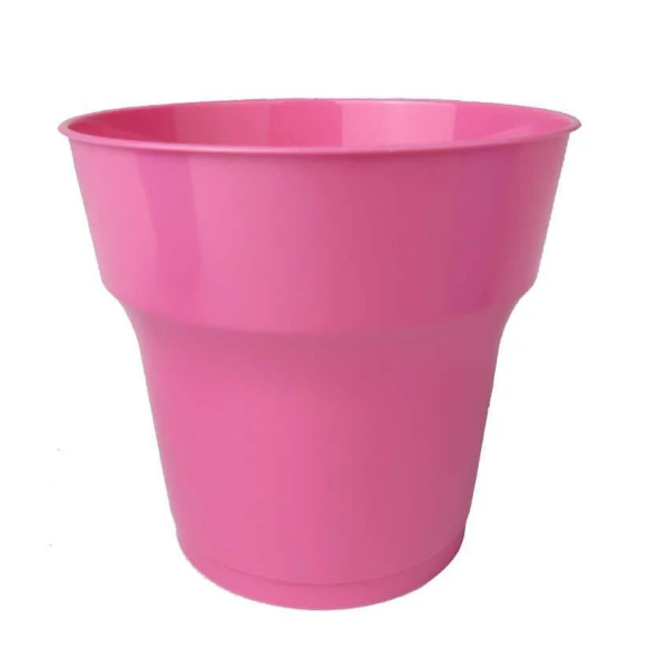 Plastik Bardak Kristal Fuşya 25 Parça - 2