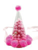 Ponponlu Şapka Asetatlı Model Pembe - 1