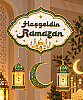 Ramazan Kapı Süsü Figürlü 4 Parça - 2