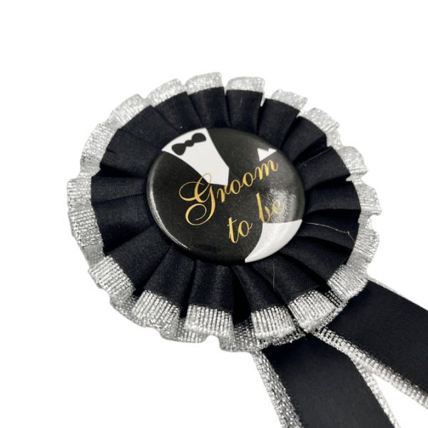 Rozet Groom To Be Siyah - 2