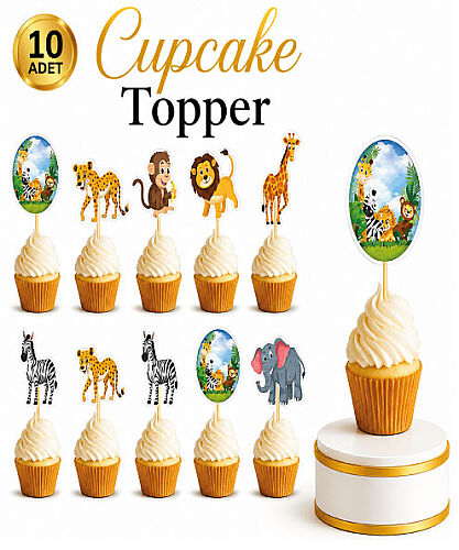 Kürdan Safari 10 Parça - 