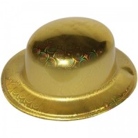 Şapka Lazer Oval Model Altın - 1