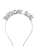 Taç Metal Taşlı Birthday Girl Gümüş - 1