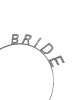 Taç Metal Taşlı Bride Gümüş - 2