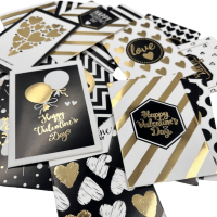 Tebrik Kartı Renkli Love Temalı 120 li - 2