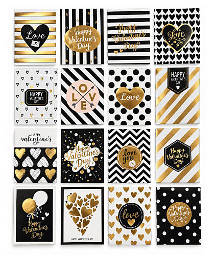 Tebrik Kartı Renkli Love Temalı 120 li - 