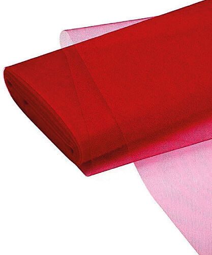 Tül Kristal 5 Metre Bordo - 