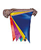 Üçgen Açılış Flaması 25 Metre Karışık - 1