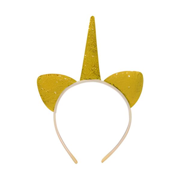 Taç Unicorn Simli Gold - 