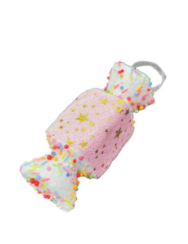 Yılbaşı Ağaç Süsü Şeker Pembe 15 Cm - 