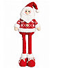 Yılbaşı Ayakları Uzayan Noel Baba Kırmızı 25-45 Cm - 1