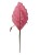 Yılbaşı Çam Dalı Atatürk Çiçeği Pembe Simli 35 Cm - 3