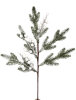 Yılbaşı Çam Dalı Beyaz Berry Karlı 70 Cm - 1