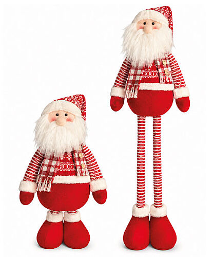 Yılbaşı Dekoratif Noel Baba Ayakları uzayan 70-145 Cm - 