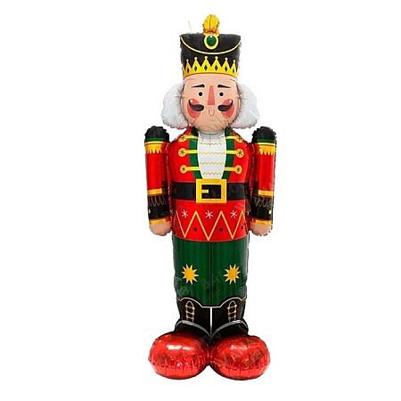 Yılbaşı Folyo Balon Kurşun Asker Ayaklı 48-98cm - 