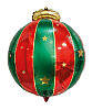 Yılbaşı Folyo Balon Top Şekilli 70-54cm (4783) - 1
