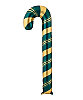 Yılbaşı Folyo Balon Yeşil Baston Büyük 150-60cm (8354) - 1