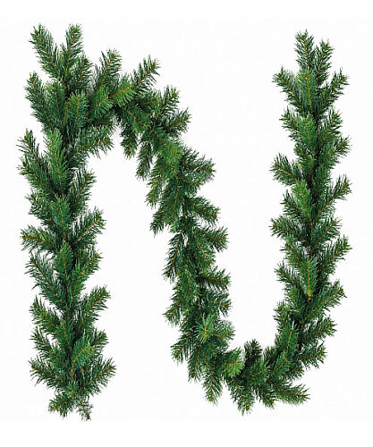 Yılbaşı Garland Çam Dalı 250 Cm Yeşil 100 Dal (20 CM) - 