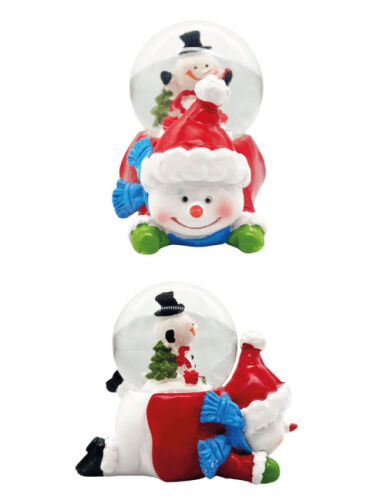 Yılbaşı Kar Küresi Kayan Kardan Adam Model 7 Cm - 