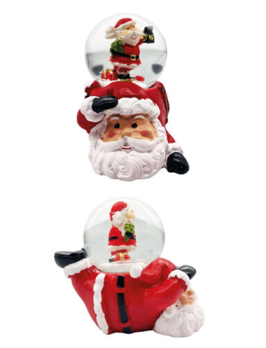 Yılbaşı Kar Küresi Kayan Noel Baba Model 7 Cm - 