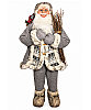 Yılbaşı Noel Baba Gri Çalılı Model 150 Cm - 1