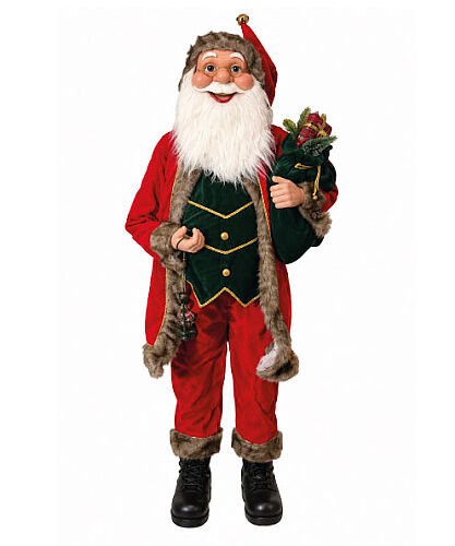 Yılbaşı Noel Baba Hediye Paketli Model 180 Cm - 