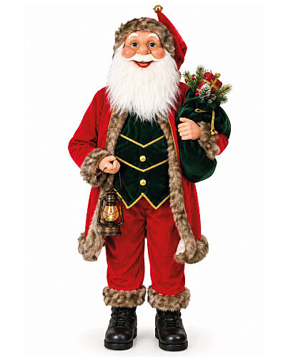 Yılbaşı Noel Baba Hediye Paketli Model 180 Cm - 