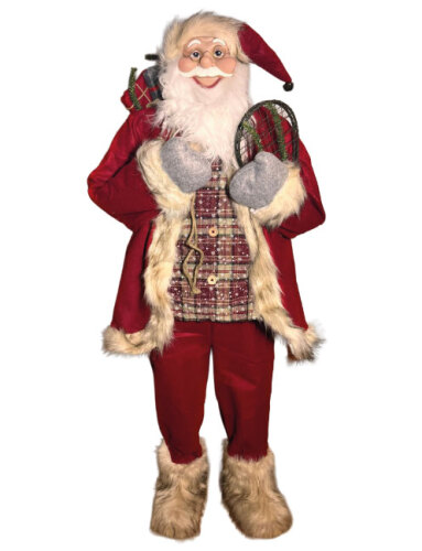 Yılbaşı Noel Baba Raketli Model 150 Cm - 