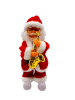 Yılbaşı Noel Baba Saksafonlu Hareketli Pilli 30 Cm - 3
