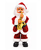 Yılbaşı Noel Baba Saksafonlu Hareketli Pilli 30 Cm - 1