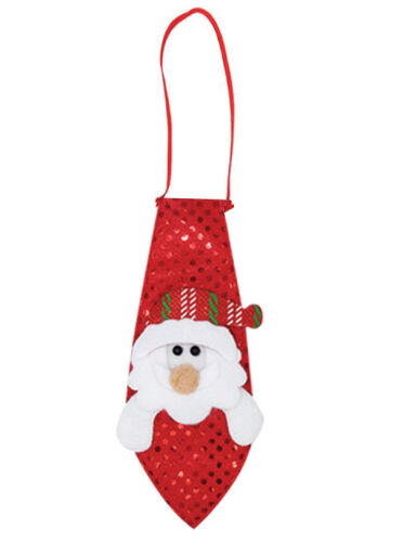 Yılbaşı Kravat Pullu Noel Baba Kollu - 