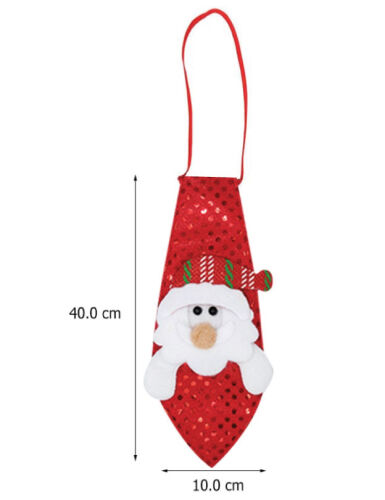 Yılbaşı Kravat Pullu Noel Baba Kollu - 2