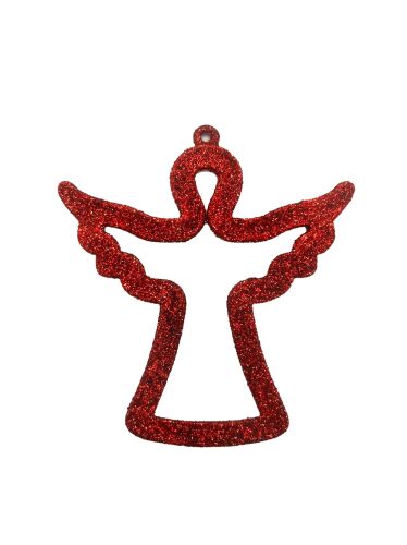 Yılbaşı Ağaç Süsü Melek Model Simli 10 Cm 3 'lü - 2