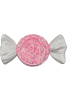 Yılbaşı Strafor Fiyonk Şeker 30 Cm Pembe - 2