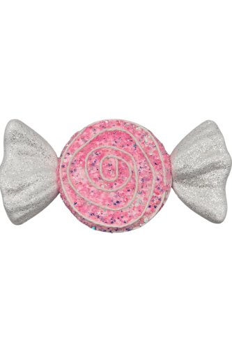 Yılbaşı Strafor Fiyonk Şeker 30 Cm Pembe - 2