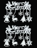 Yılbaşı Sünger Merry Christmas 50 cm 2li - 1