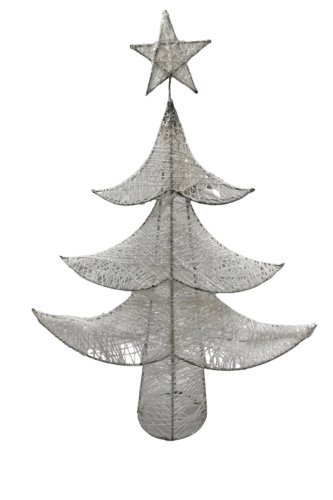 Yılbaşı Tel Ağaç Beyaz 70 Cm - 