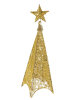 Yılbaşı Tel Kule 3 Boyutlu 125 cm Gold - 1