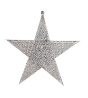 Tel Yıldız 40 cm Gümüş - 2