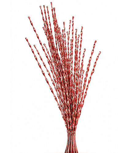 Yapay Dal Parlak Burgulu Pembe - 